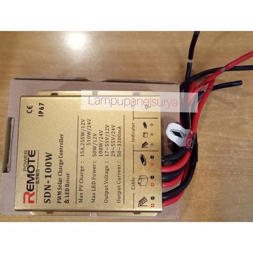 Jual Solar Charge Controller & LED Driver SDN - 100W 15A 12V - Jakarta ...