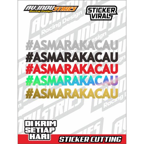 Jual Stiker sticker viral asmara kacau - Gold - Kab. Gunungkidul - AV ...