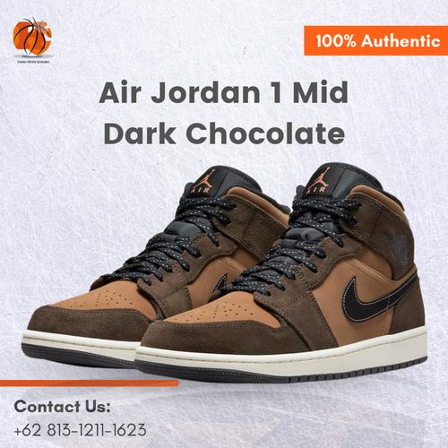 Jual Air Jordan 1 Mid SE Dark Chocolate - 46 - Kota Bandung - Indo  HypeGoods | Tokopedia
