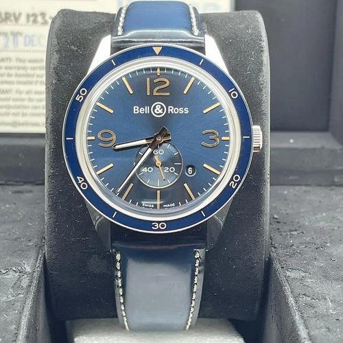 Jual Bell\u0026Ross BR123 blue AUTOMATIC 