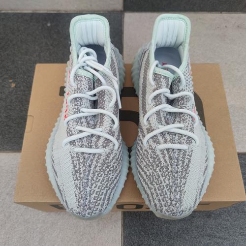 real blue yeezys
