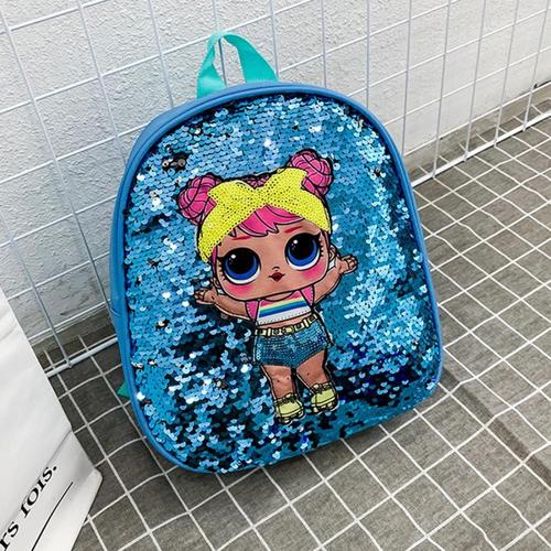 Jual Fashion Glitter Backpack Sequin 