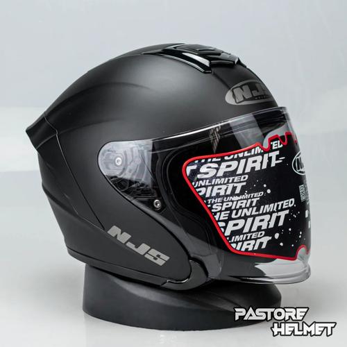 Jual Helm NJS Kairoz Black Doff / NFJ 