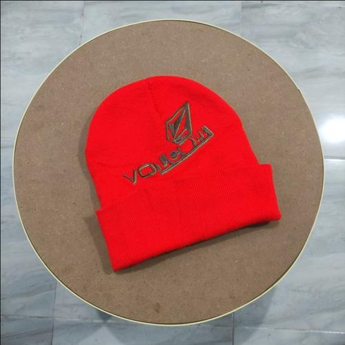 Jual BEANIE HAT VOLCOM ORANGE - Kota 