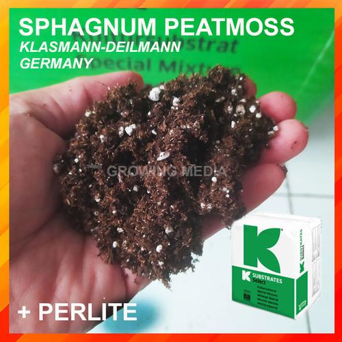 Jual PEAT MOSS SPHAGNUM PERLITE 1 Liter MEDIA TANAM SUPER PEATMOSS
