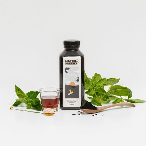 Jual Charcoal Lemonade (500ml) 100 ColdPressed Infusions Jakarta