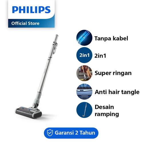 Promo Philips Cordless stick vacuum cleaner 4000 Series XC4201/01