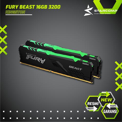 Jual RAM Kingston Fury Beast 16GB KIT 