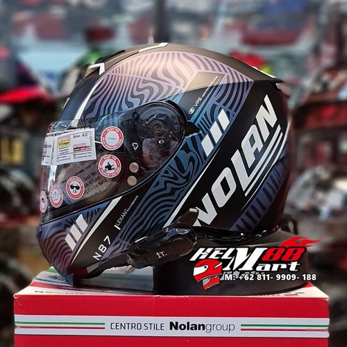 Jual Helm Nolan N87 SIOUX 107 N-Com (BONUS INTERCOM \u0026 Free Pinlock) N87 - L  - Kota Medan - Helm Mart 88 | Tokopedia