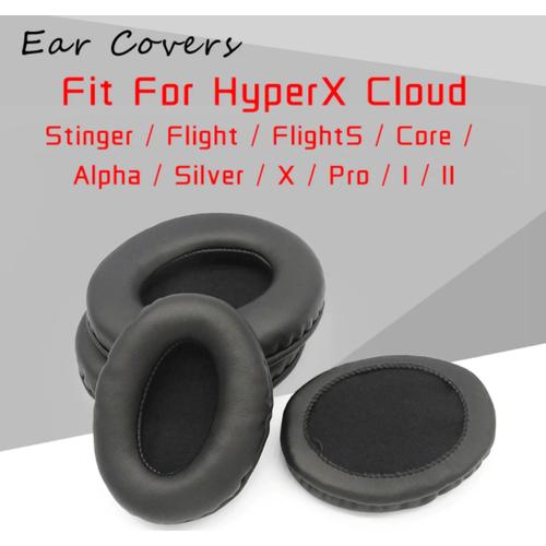 Jual Busa EarPad HyperX Cloud I II X Pro Core Silver Alpha Flight Stinger.  - Jakarta Timur - Cip Gadget | Tokopedia