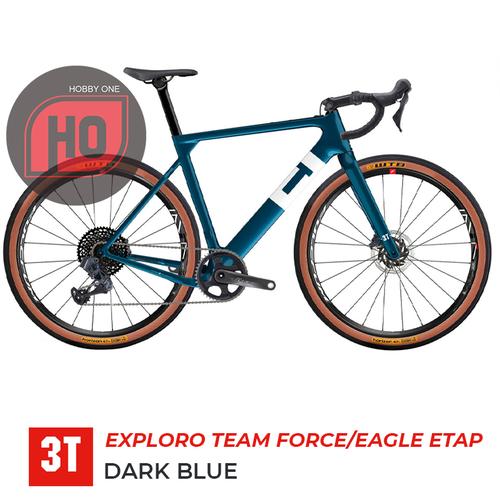 Promo 3T EXPLORO TEAM FORCE EAGLE ETAP Dark Blue Gravel Full