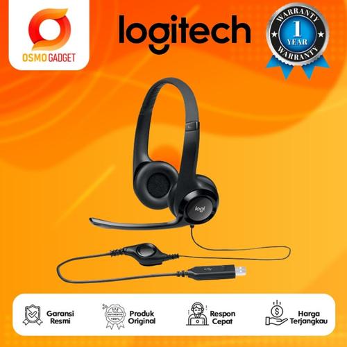 Jual Logitech USB Headset H390 with 