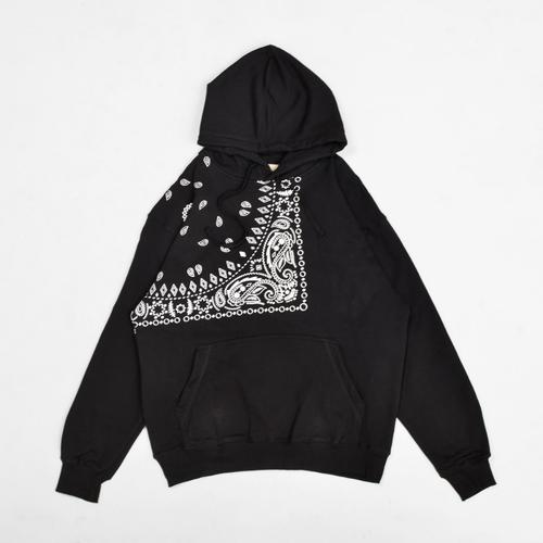 black oversized hoodie