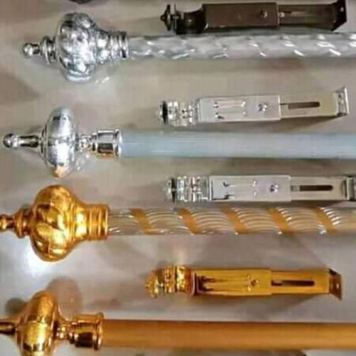 Jual Besi rell Gorden jendela minimalis pipa tiang Hordeng - putih ...