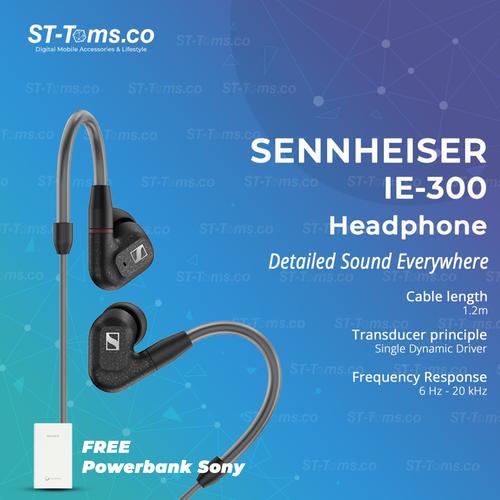 Promo Sennheiser IE 300 / IE300 High-End In-ear Headphones Sound Isolating  - Jakarta Utara - ST-Toms.co | Tokopedia