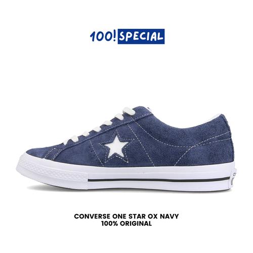 navy one star converse