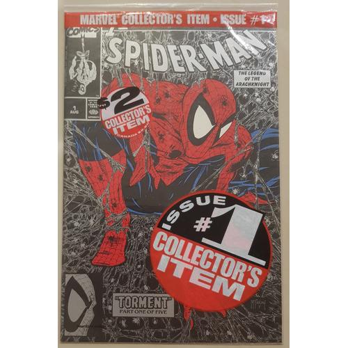 Comic Book komik Spiderman #1 Silver Polybagged sealed-Todd Mcfarlane di  Beauty Vs Geeks Comics Games Toys Tokopedia - Main Image