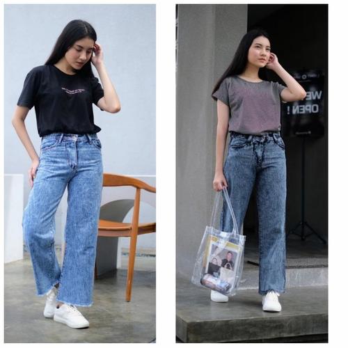 Jual KULOT JEANS RAWIS PREMIUM PULL AND 