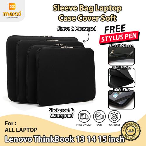Jual Lenovo ThinkBook 13 14 15 inch Tas Laptop Bag Sleeve Case Cover