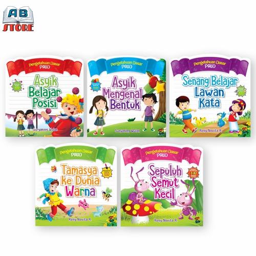 Jual Buku Cerita Anak Bergambar TK/PAUD - Seri Pengetahuan Dasar PAUD