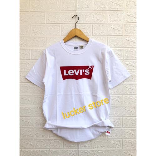 Jual t-shirt levis pria terbaru/kaos 