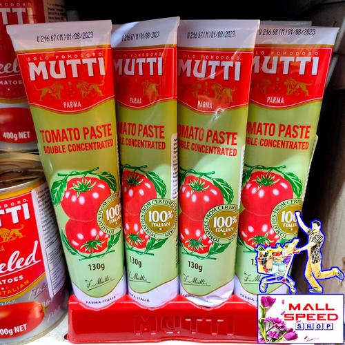 Jual Mutti Double Concentrated Tomato Paste 100 italian 130g Jakarta
