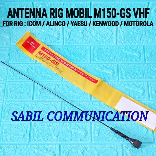 Jual ANTENA RADIO RIG RIG MOBIL VHF M150 GS GSA / ANTENNA MOBIL VHF ...