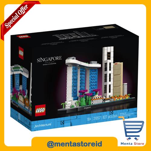 Jual LEGO Architecture 21057 Republic of Singapore Marina Bay