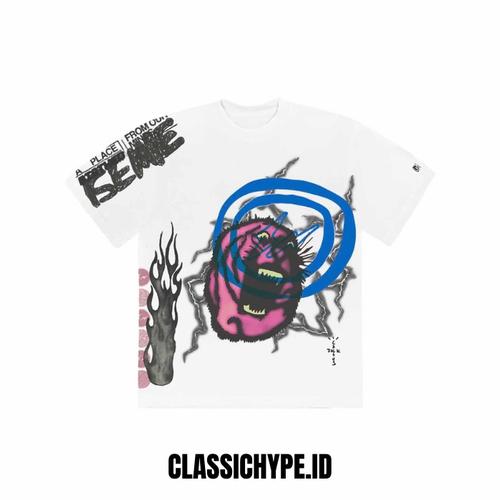 Jual TRAVIS SCOTT CACTUS JACK X FRAGMENT DESIGN SUNRISE TEE