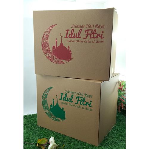 Gambar Kardus Idul Fitri Tebal Parcel Lebaran Kardus Bflute 35 x 25 x 28,5 dari Rahmah Tas Kertas dan Kemasan Kab. Sleman Tokopedia