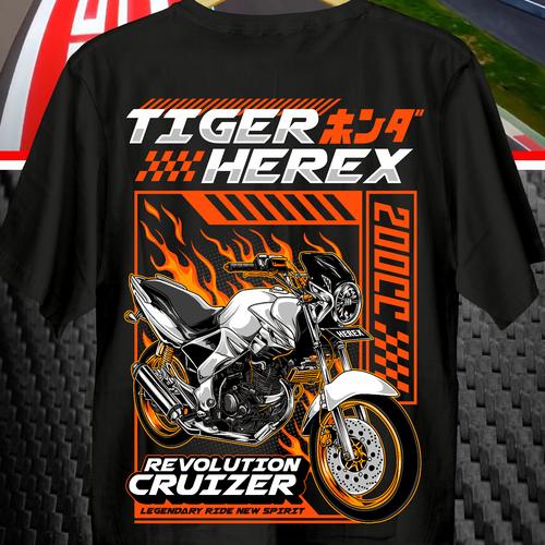 Jual Kaos Motor Tiger Herex Revolution 