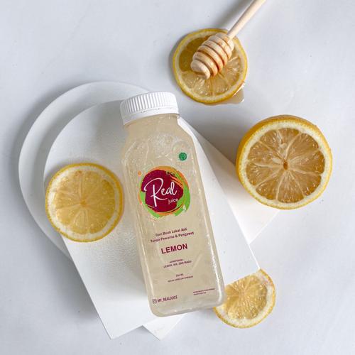 Gambar Lemon Juice (Jus Buah Lemon) dari myrealjuice Jakarta Selatan Tokopedia