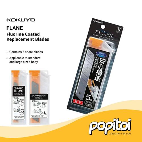 Jual KOKUYO Fluorine Coated Blade Isi Ulang Pisau Flane Cutter Refill ...