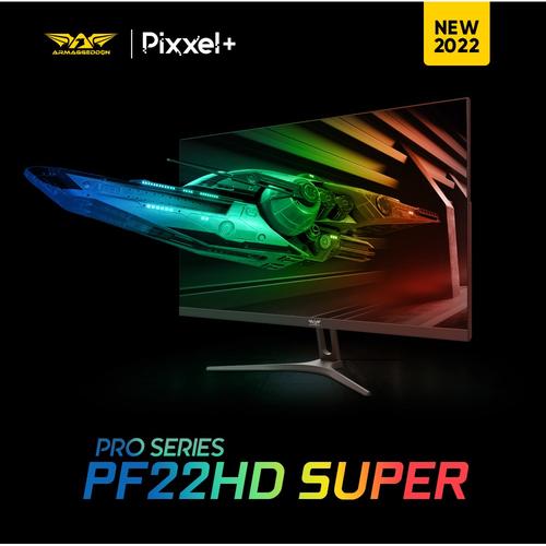 Gambar Armaggeddon Gaming Monitor Pixxel+ Pro PF22HD 22" AHVA Panel - PF22HD BLACK dari Armaggeddon Official Jakarta Utara Tokopedia
