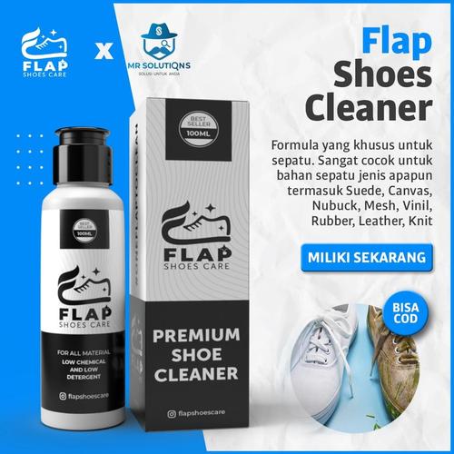 Jual FLAP Cairan Pembersih Sepatu Sneakers Shoes Shoe Suede Cleaner Kit