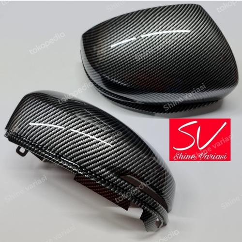 Jual COVER SPION CARBON BRIO RS MOBILIO BRV JAZZ GK5 Jakarta Pusat