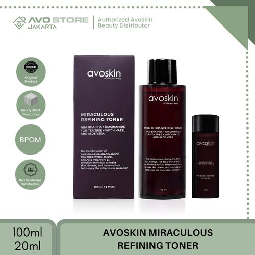 Gambar Avoskin Miraculous Refining Toner dari AVOSKIN BEAUTY JAKARTA Jakarta Selatan Tokopedia