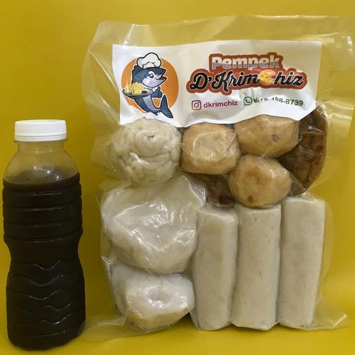 Jual Pempek Campur isi 10pcs + 1 botol cuko 200ml - Kab. Tangerang ...