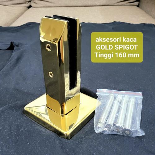 Jual spigot pedestal tiang railing kaca kaki spigote stainless steel ...