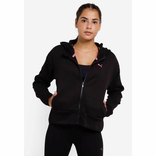 puma zip front hooded jacket