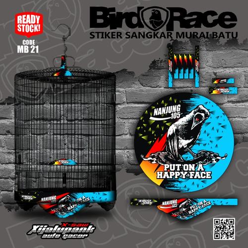 Jual STICKER SANGKAR MURAI BATU stiker EBOD RADJA BNR Stiker Kandang ...