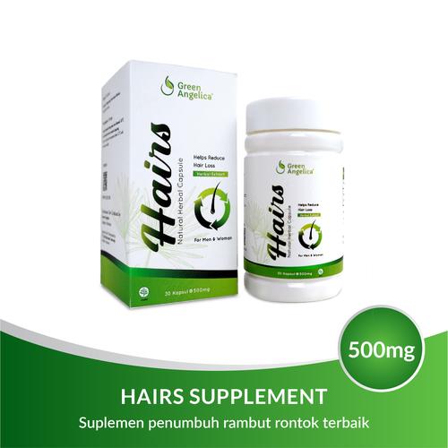 Gambar Green Angelica Suplemen Penumbuh Rambut Cepat Herbal Alami Saw Palmeto dari GreenAngelica Official Kota Surabaya Tokopedia