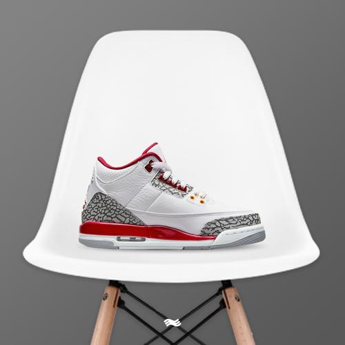 Jual Air Jordan 3 Retro Cardinal Red 