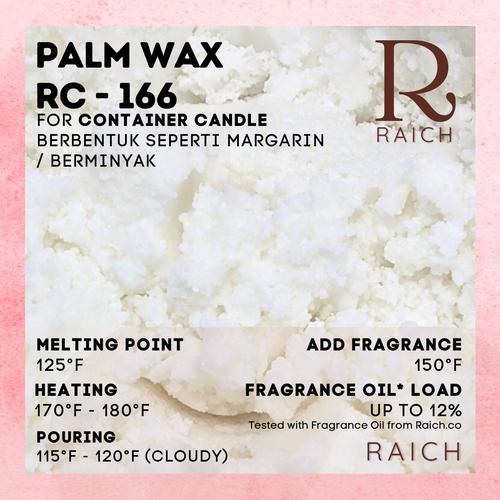 Promo 1 kg PREMIUM Raw Palm Wax RC166 Bahan Lilin Sawit Aromaterapi