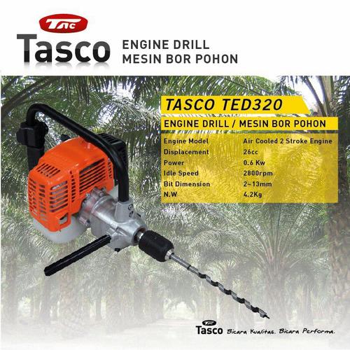 Jual TASCO mesin bor pohon TED 320 Engine Drill Injeksi obat hama ...