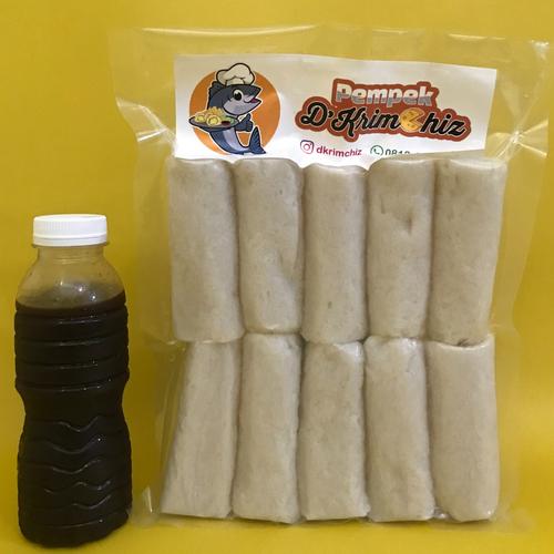 Jual Pempek lenjer isi 10pcs + 1 botol cuko 200ml - Kab. Tangerang ...