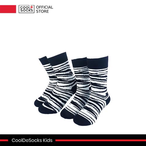Gambar CoolDeSocks Kids | Kaos Kaki Anak Motif - Zebra Pattern - Medium dari CoolDeSocks Official Jakarta Barat Tokopedia