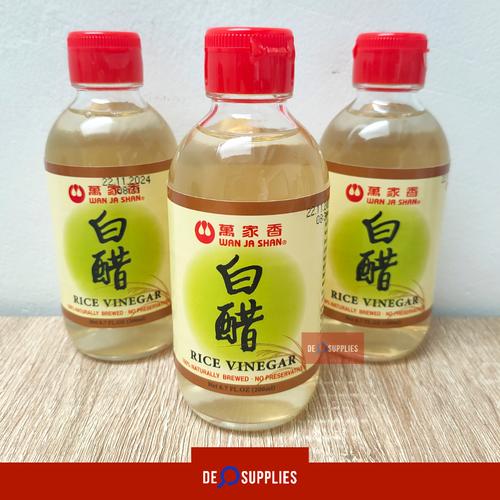 Jual Wan Ja Shan Rice Vinegar 200ml Cuka Makan Wanjashan Beras Sushi