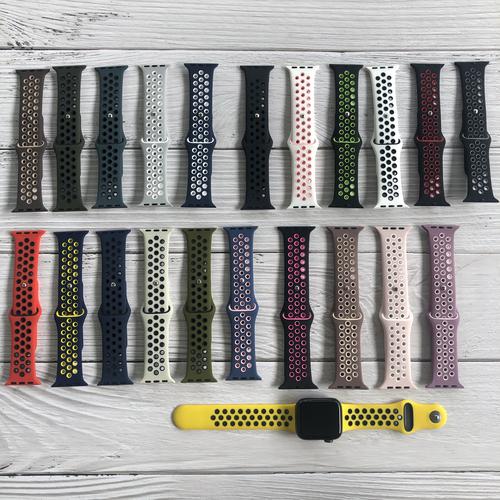 Jual Strap Nike Apple Watch iWatch Series 7 6 5 4 3 2 1 45mm 41mm 44mm 40mm  - Smoke Brown, 38mm - Kota Pekalongan - yalamlam store | Tokopedia