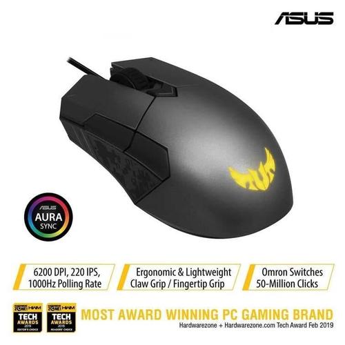 Jual ASUS TUF M5 Gaming Mouse Wired RGB AURA SYNC Kota Medan